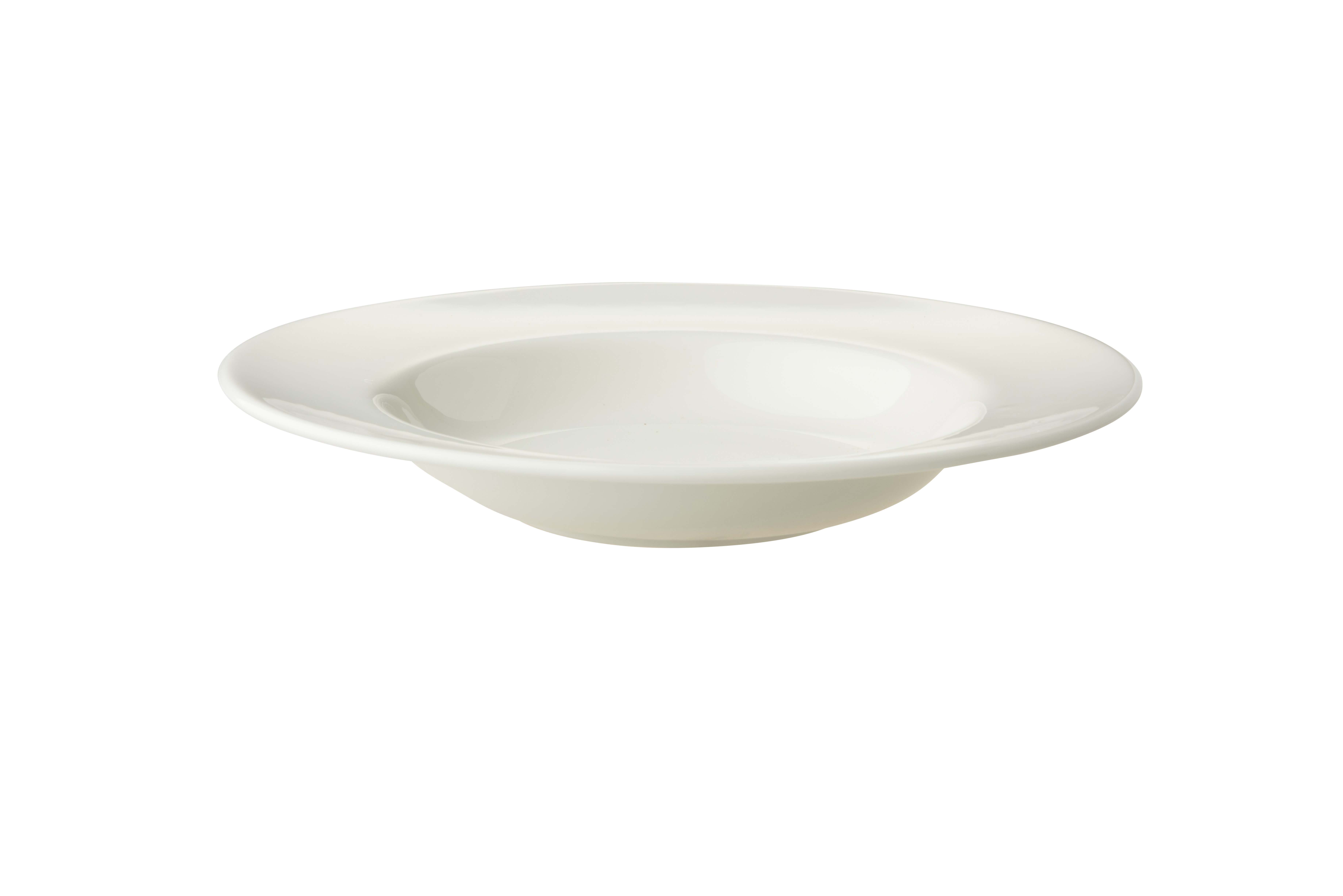 Bord diep 071 Lux 23 cm Offwhite Porselein
