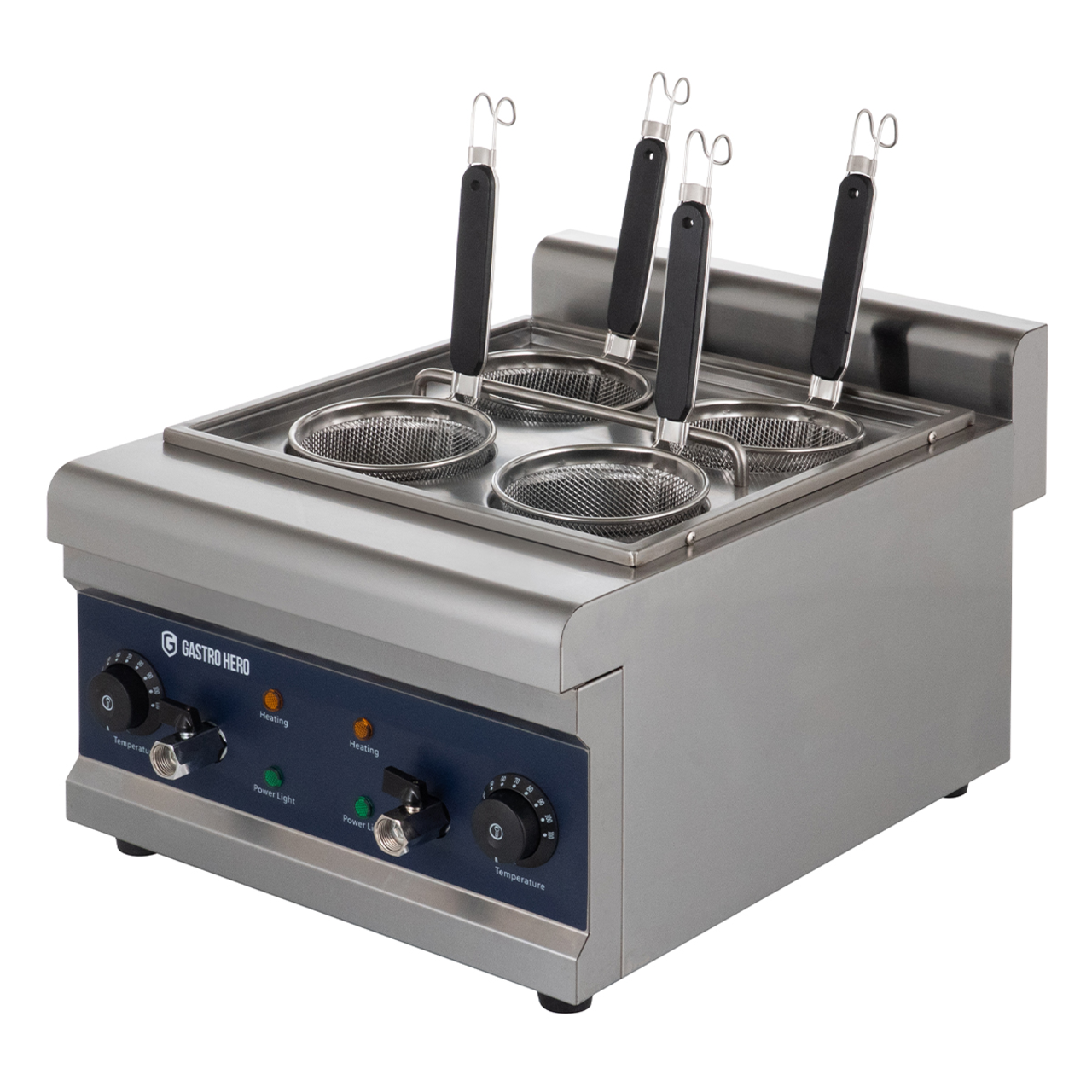 Elektrischer Nudelkocher - 4 Siebe - 16,5l