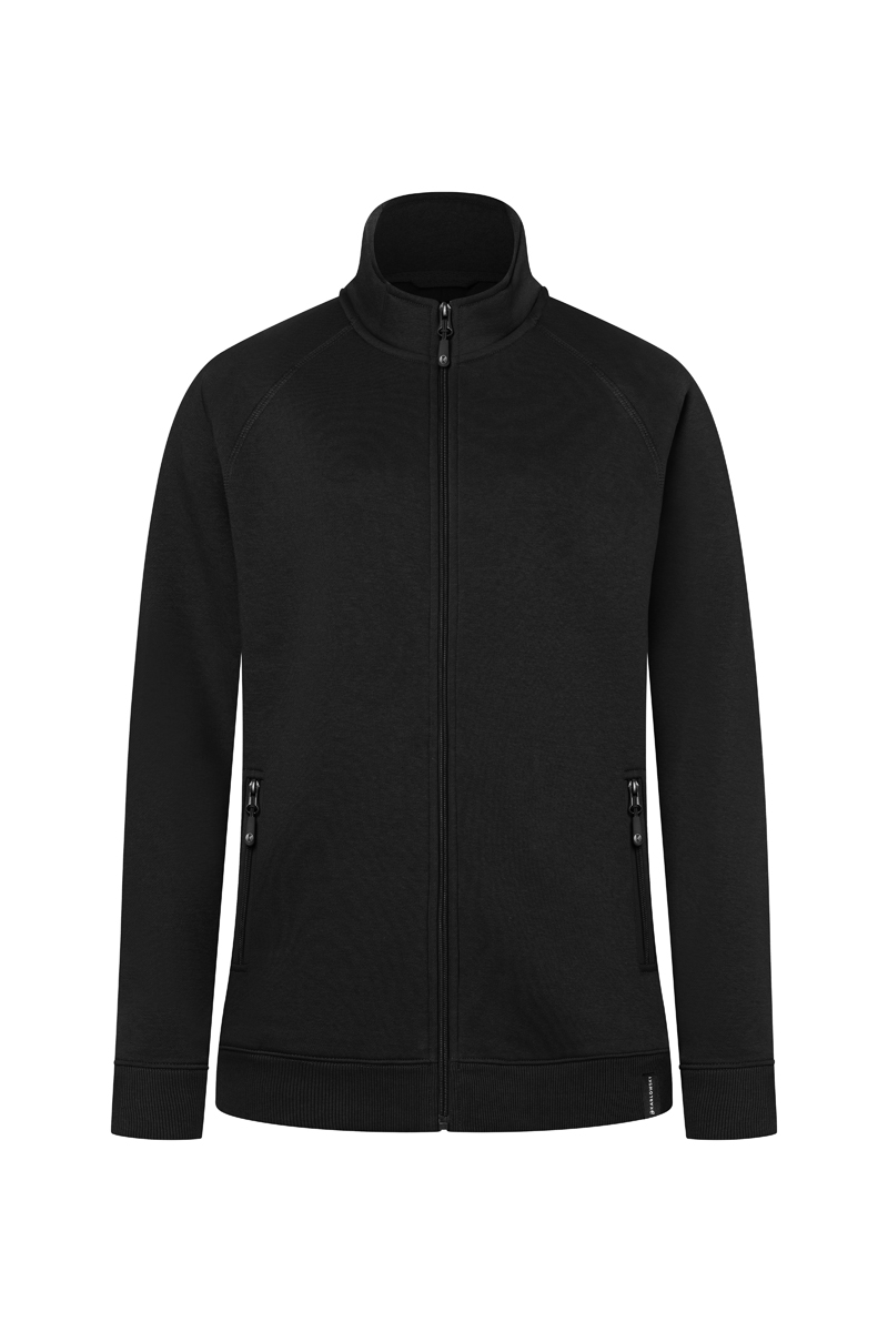 Veste en sweat de travail pour femme Soft-Face, en matière durable - Noir - L