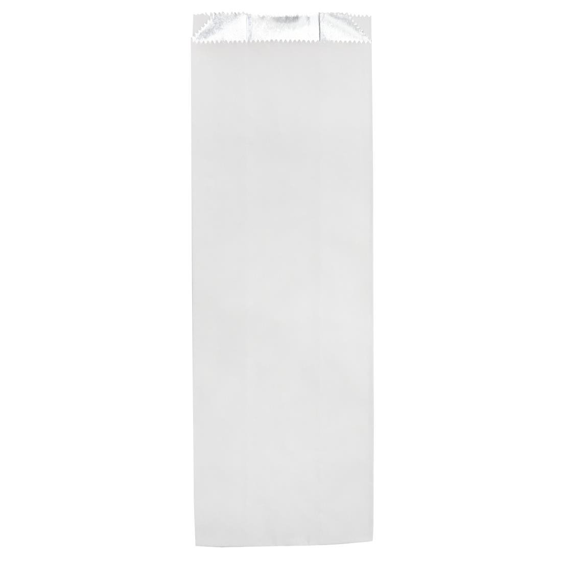 Fiesta Recycleerbare met folie gevoerde papieren zakken - 300x100x60mm (500 stuks)