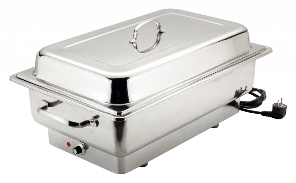 Elektro-Chafing Dish | 1/1GN | Tiefe 100 mm | 623x356x(h)285mm
