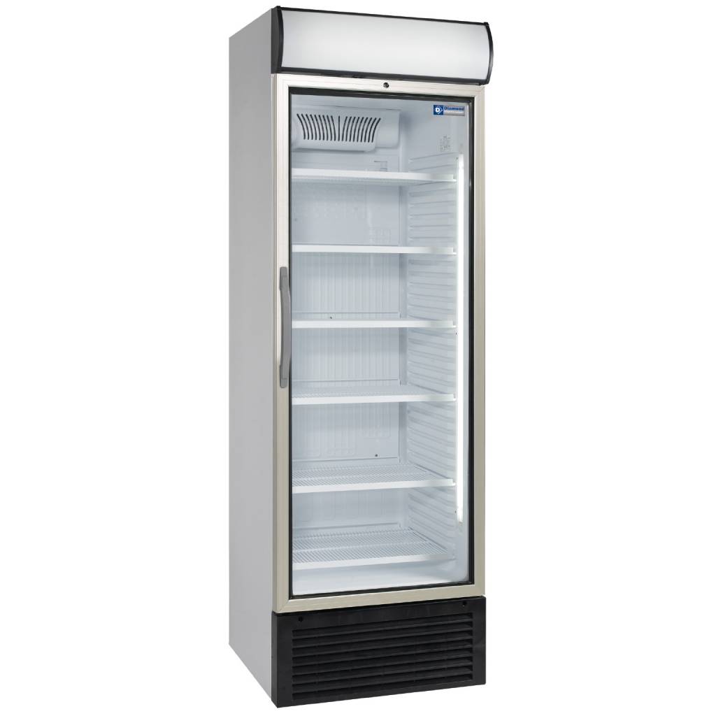OUTLET Réfrigérateur présentoir avec caisson lumineux - 500 litres - 680x655x(h)2090mm