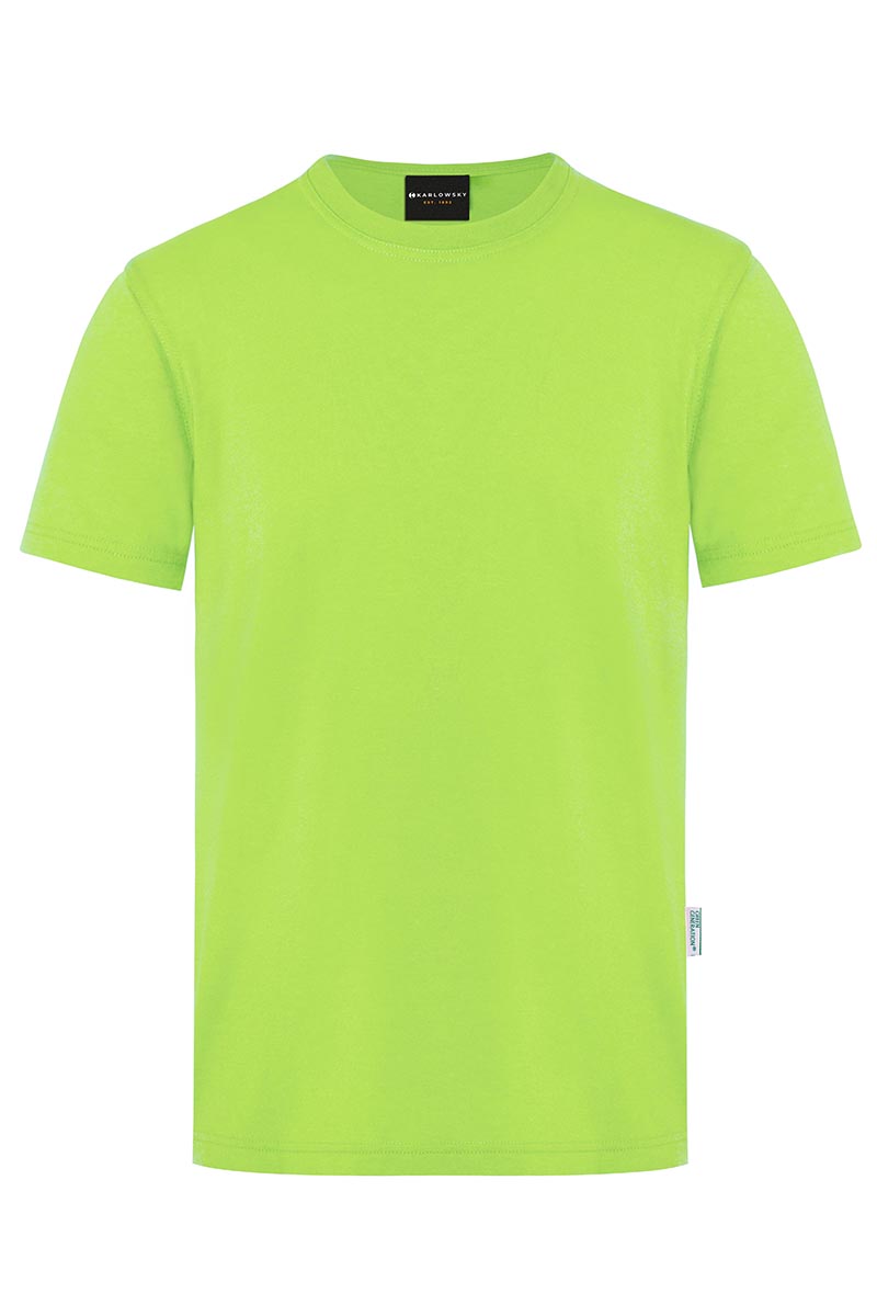 Herren Workwear T-Shirt Casual-Flair, aus nachhaltigem Material - Kiwi - L