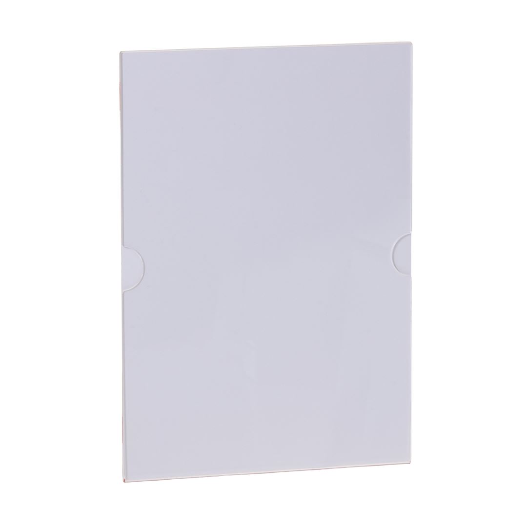 Porte-affiches autocollant européen A5 - Format portrait - Lot de 5