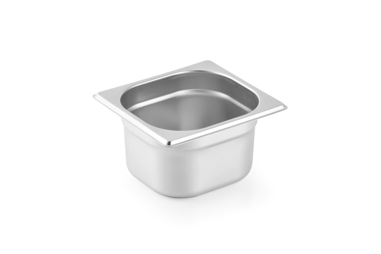 BASIC Bac Gastronorme 1/6 - Profondeur 100 mm