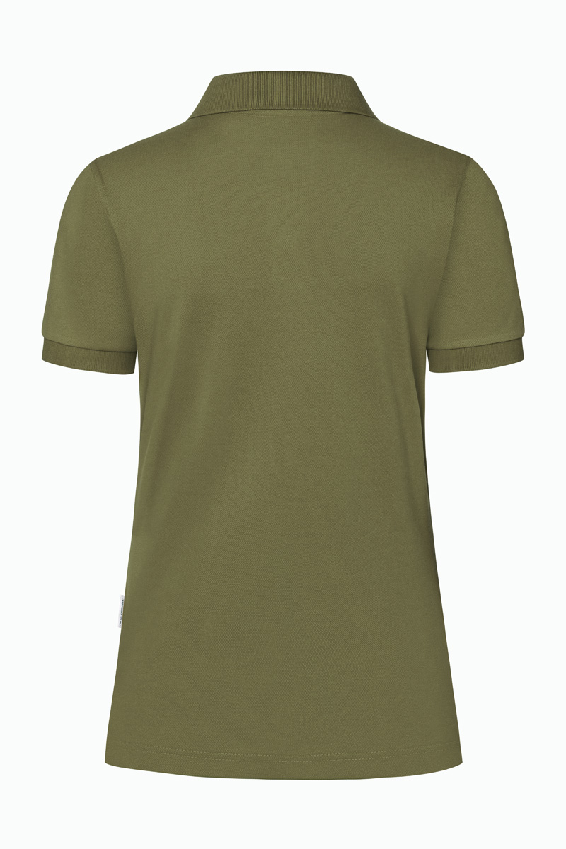 Polo de travail pour femme Modern-Flair, en matériau durable - Vert Mousse - L