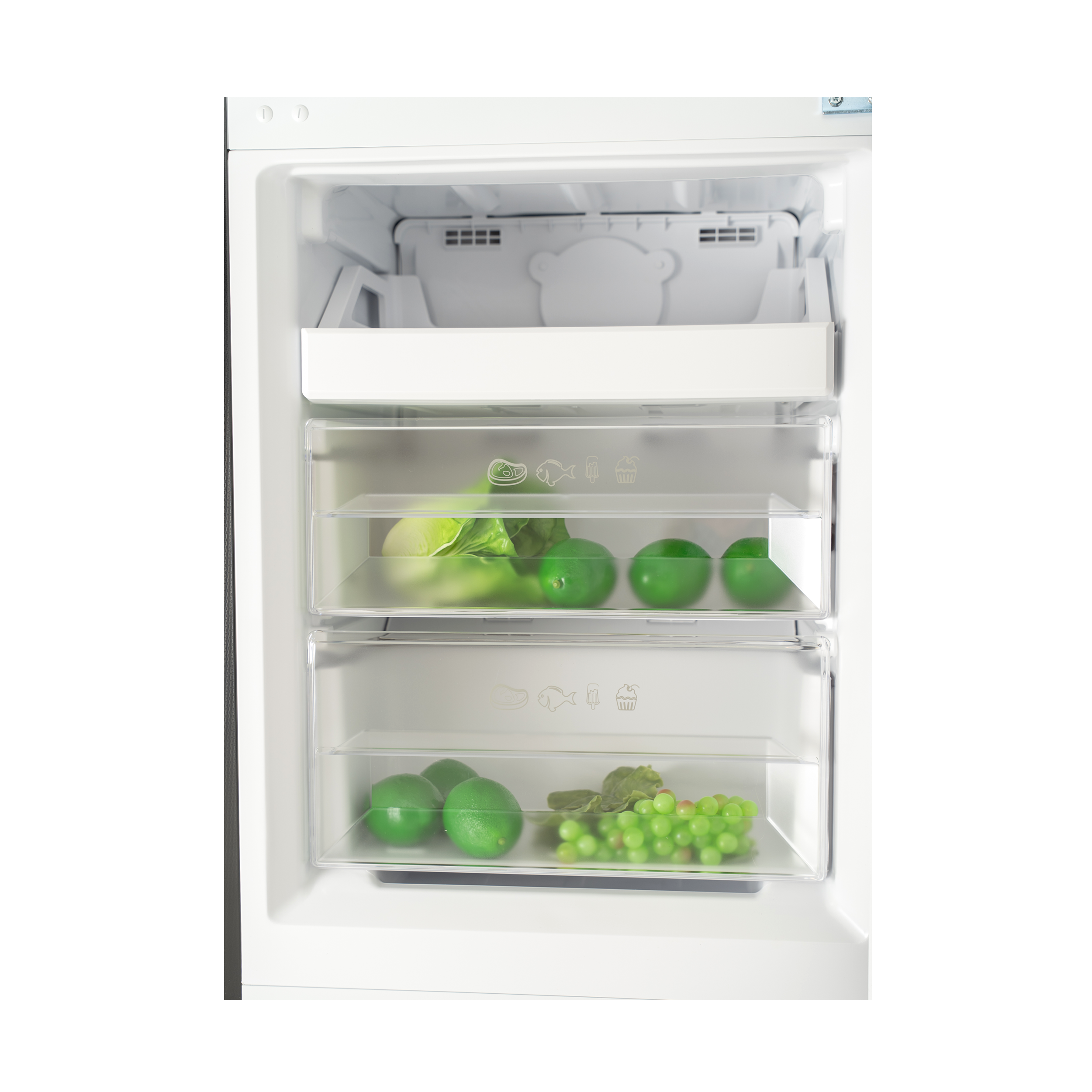 Kühl-/Gefrierkombination - Schwarz - 165 + 82L - Exquisit