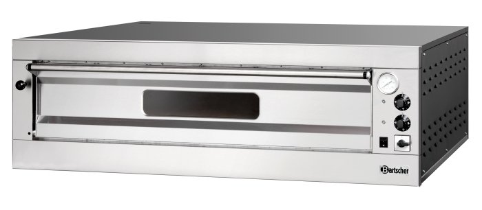 Pizza Oven Enkel Elektrisch | 9 Pizza's 33cm | 400V | 12kW | 1310x1270x(H)420mm
