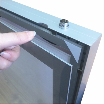 Posterlijst A1 - LED - Met magneet 