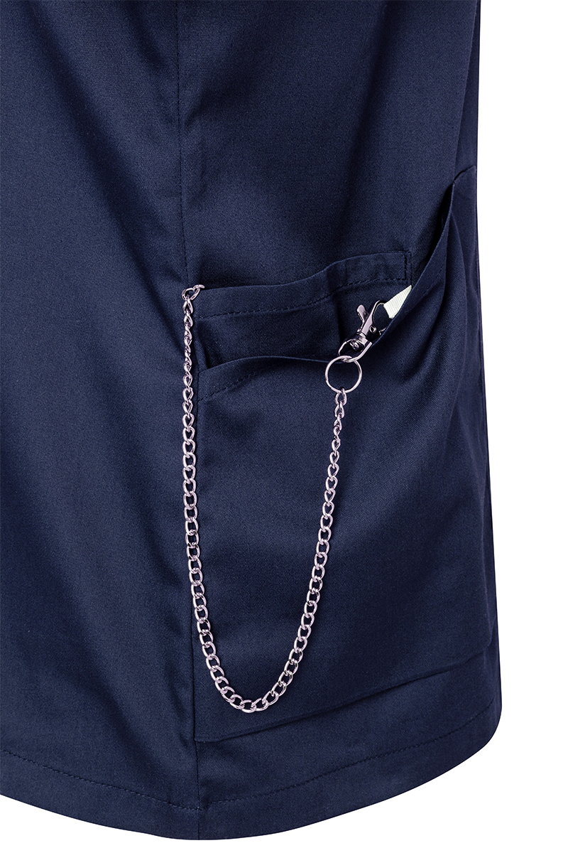 Damestuniek Met Korte Mouwen, Essential, Gemaakt Van Duurzaam Materiaal - Marineblauw - 48