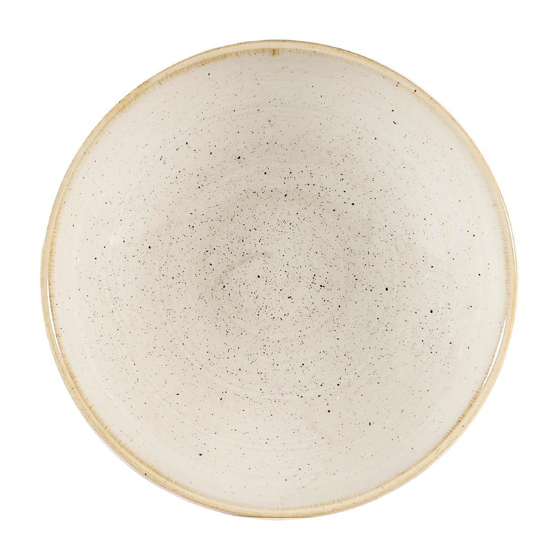 Churchill Stonecast Nutmeg Cream Evolve coupe kom 18.4 cm pak van 12