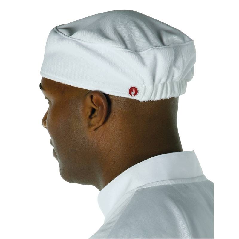 Calot Unisexe Chef Works - CoolVent - Taille Unique - Blanc