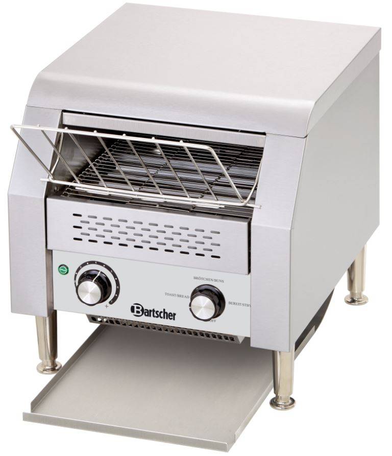Durchlauftoaster | 150 Toastscheiben pro Stunde | 368x440x(h)385mm