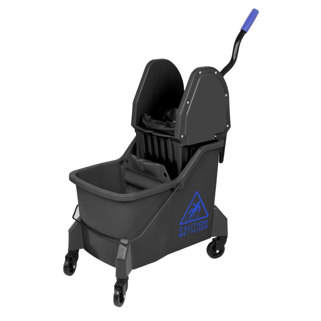 Seau essoreur deux compartiments Jantex bleu 30L