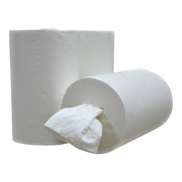 Poetsrol mini cellulose 2-laags 20 cm - 12x 72 meter