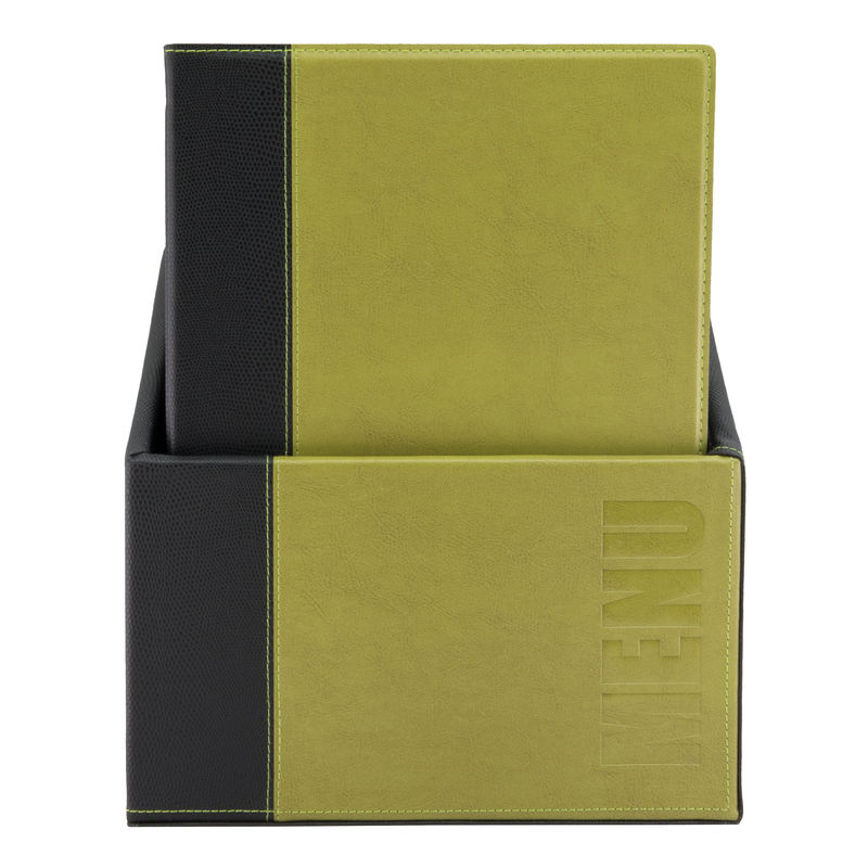  Menükartenbox Trendy Green A4