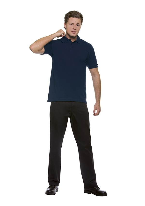 Herren Poloshirt Basic | Marine | 100% Baumwolle | Erhältlich in 7 Größen