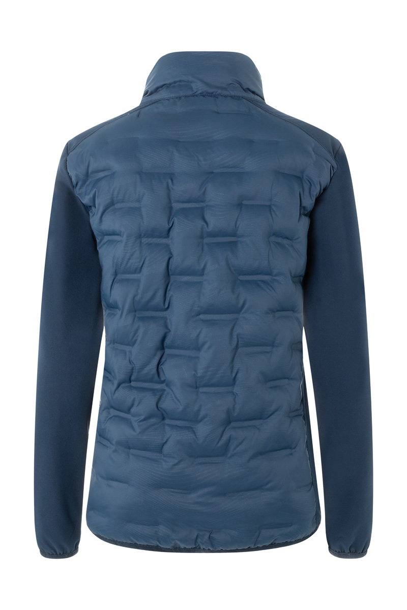 Damen Hybrid-Jacke  Outdoor-Pro, aus nachhaltigem Material - Marine - L