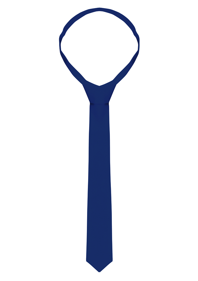 Stropdas - Marineblauw