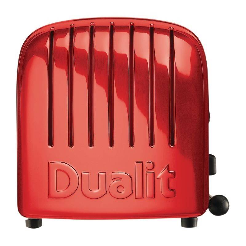 Grille-Pain Rouge | Dualit Vario | 6 Tranches | 3000W
