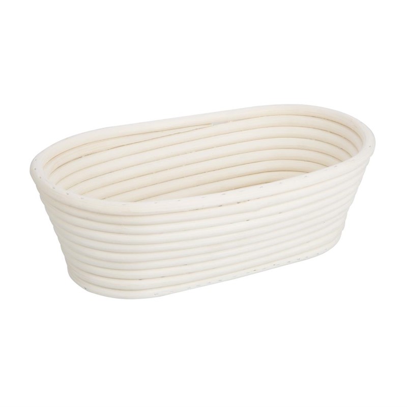 Lot De 6 Bannetons à Pain En Rotin Avec Doublure Lin - Ovales, 6,7x4,7x2,4 Pouces - Pour Pain Au Levain, Fermentation