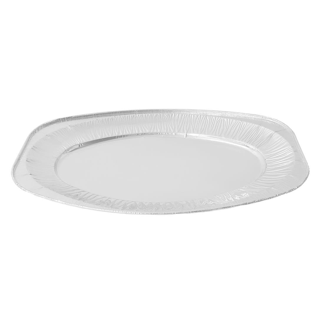 Plateaux jetables en aluminium Fiesta Recyclable 432 mm (lot de 10)