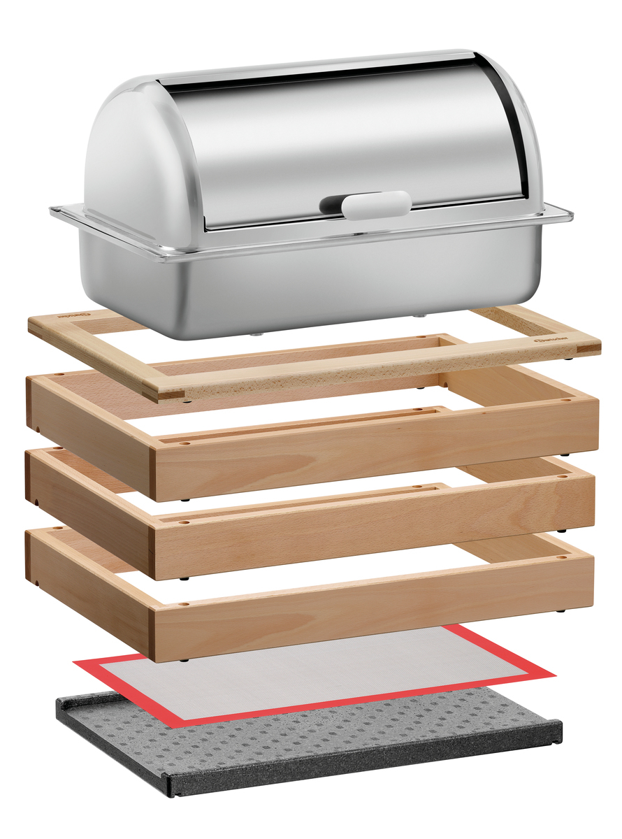 Thermoplaat buffet-systeem