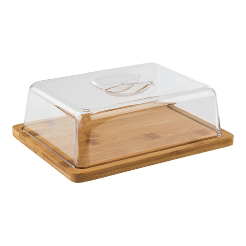 Plateau à servir avec cloche 24x19cm