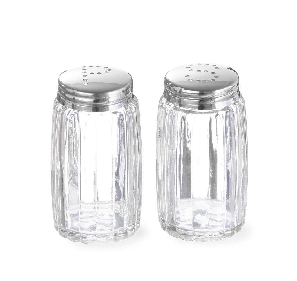 Salz- und Pfefferstreuer Glas | Ø40x70mm