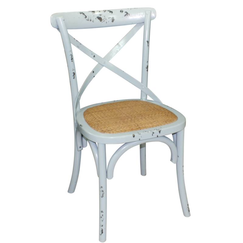 Esszimmerstühle | 2 Stück | Sitzhöhe: 47cm | Holz/Rattan | Erhältlich in 3 Farben