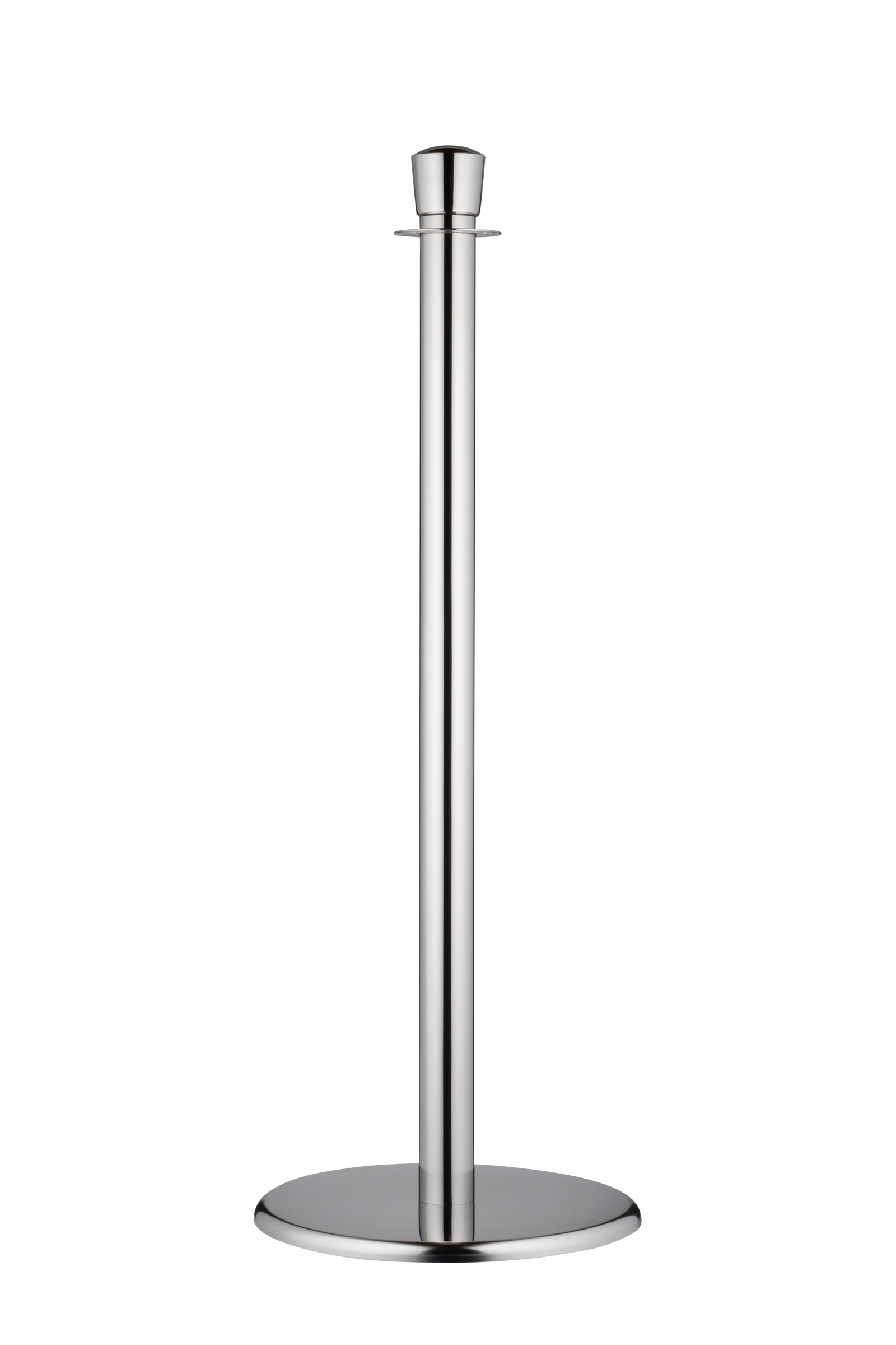 Poteau de guidage ForFlows Gala - chrome tête ovale