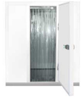 Gordijn met Strips voor deur Koelcel | 730x1900(h)mm