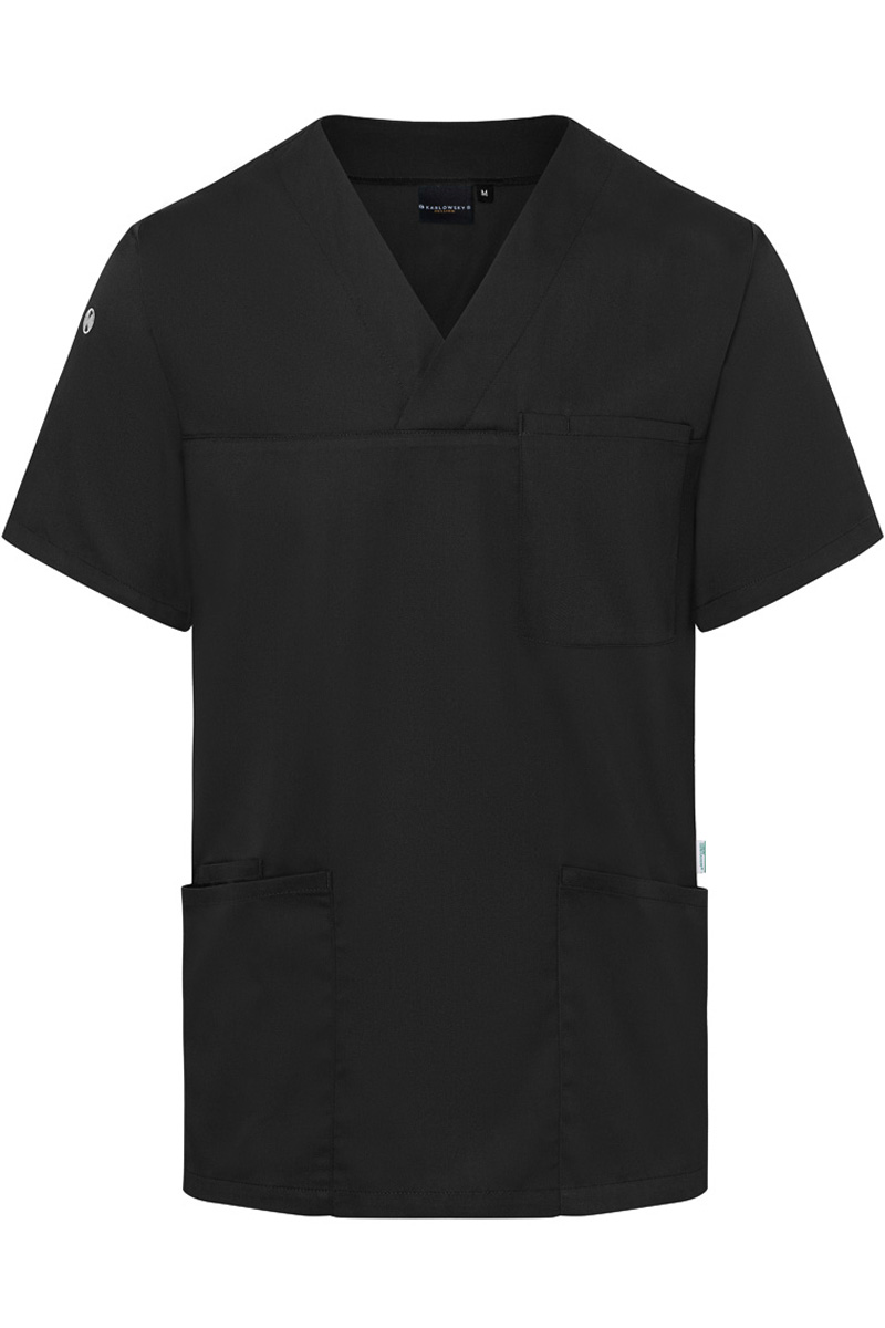 Tuniek Met Korte Mouwen Voor Heren, Gemaakt Van Duurzaam Materiaal - Zwart - XL