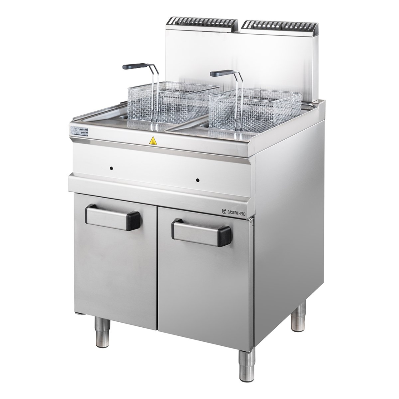 Gas-Fritteuse Serie 700 - 70/70 - 14+14 Liter