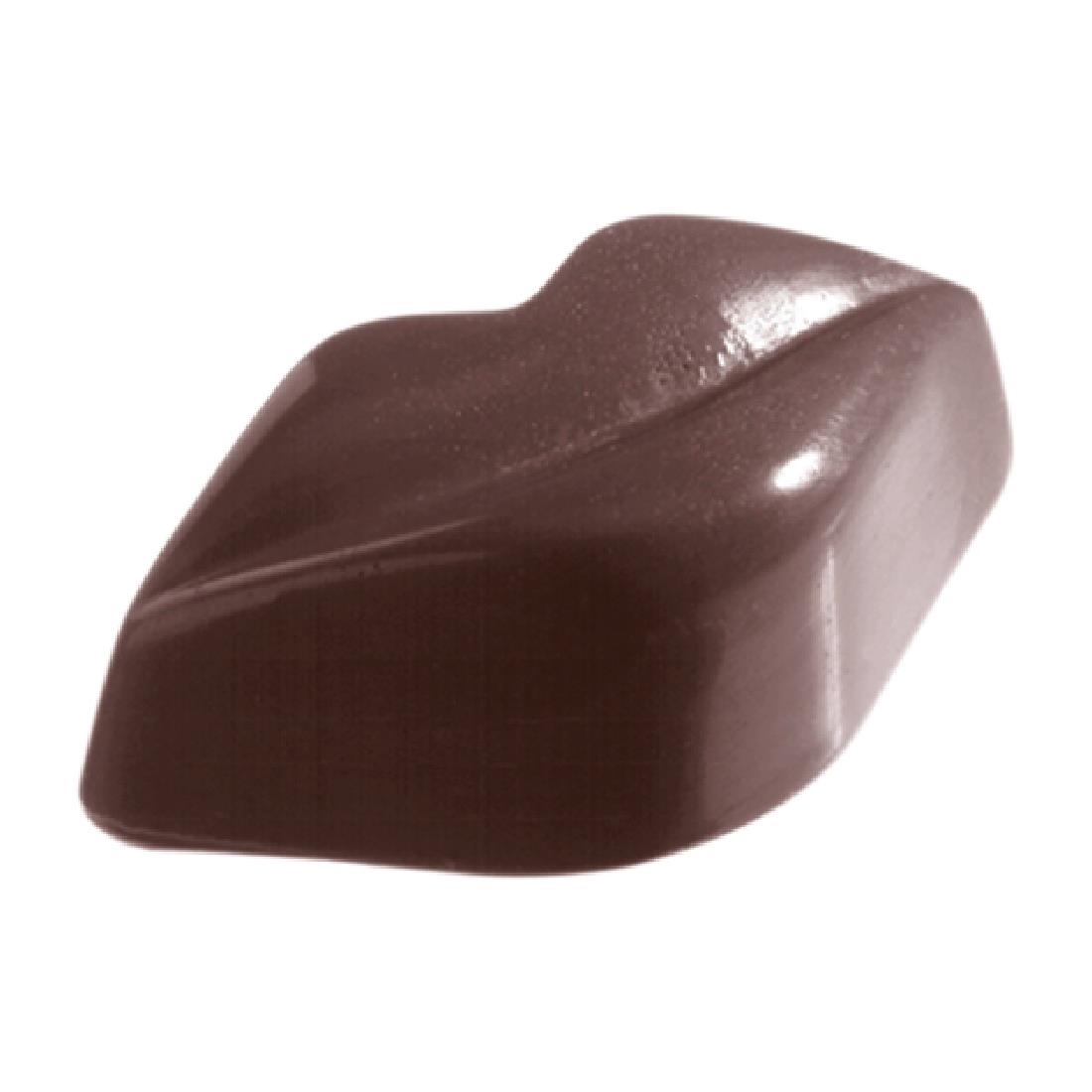 Lippen Chocoladevorm | 21 Vormpjes | 49x26x(H)17mm