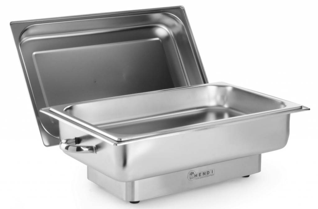 Chafing Dish GN1/1 Inox - 9 litres - 800W - 615x355x280(h)mm