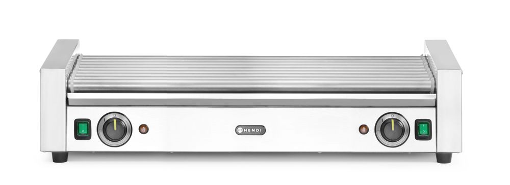Worstrolgrill XL - 2 zones - Zilver - 220-240V/2000W - 732x590x(H)168mm