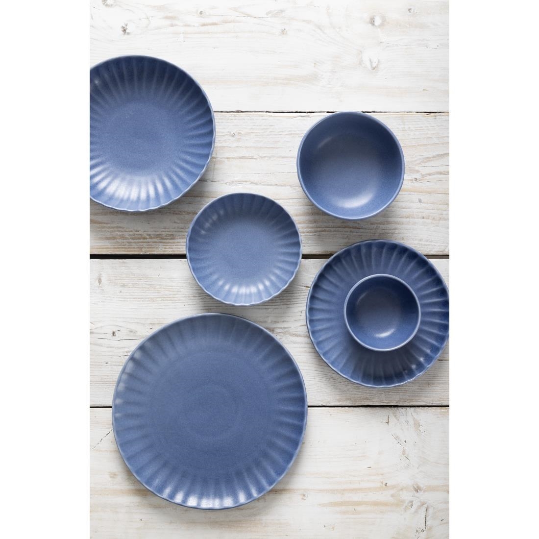 Olympia Korallit Tiefschüsseln Blau 150mm (6 Stück)