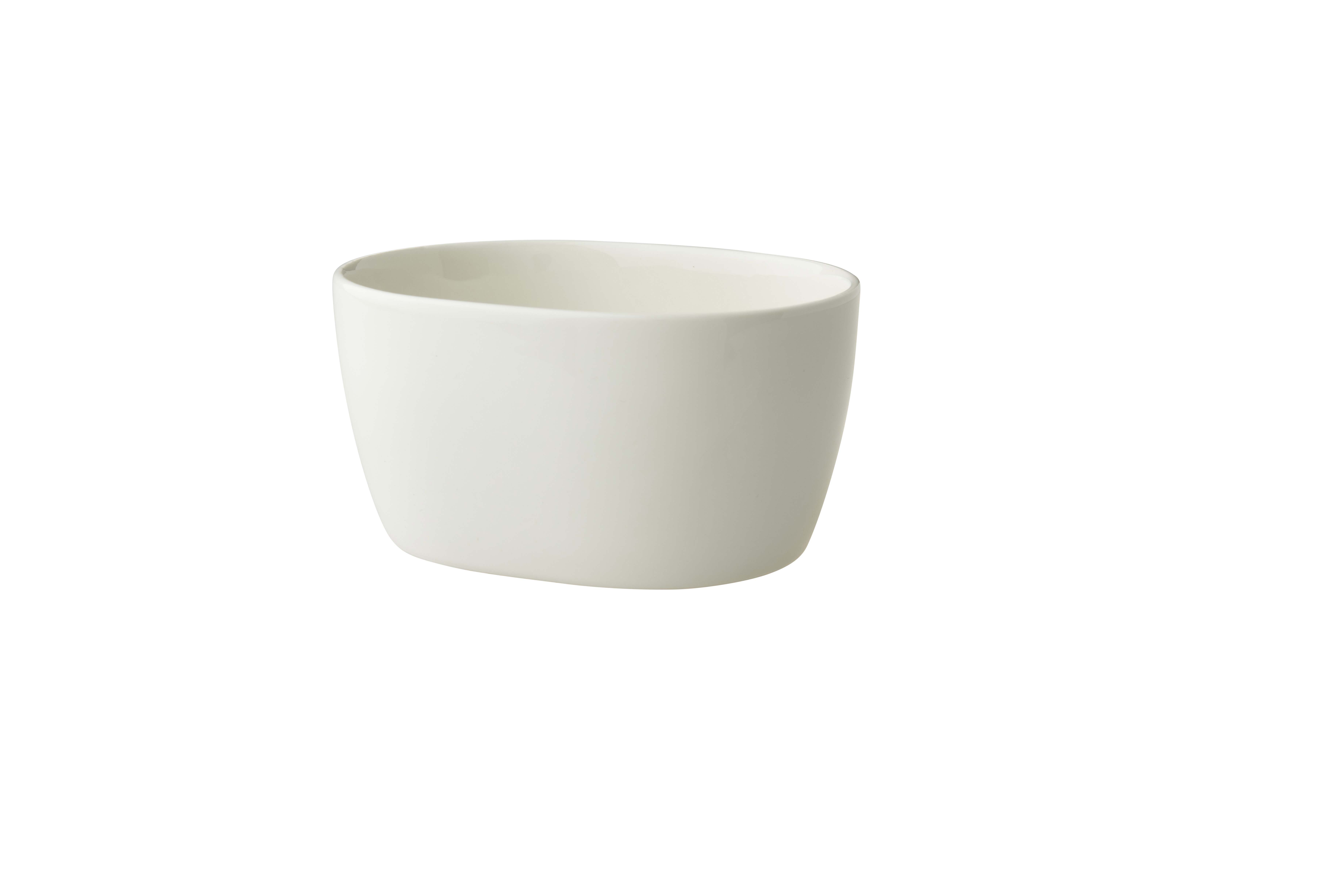 Schaal 055 Lux 13 x 10 cm 10 cl Offwhite Porselein
