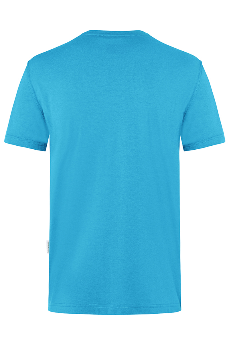 T-Shirt Voor Heren, Casual Model, Gemaakt Van Duurzaam Materiaal - Pacific Blue - M