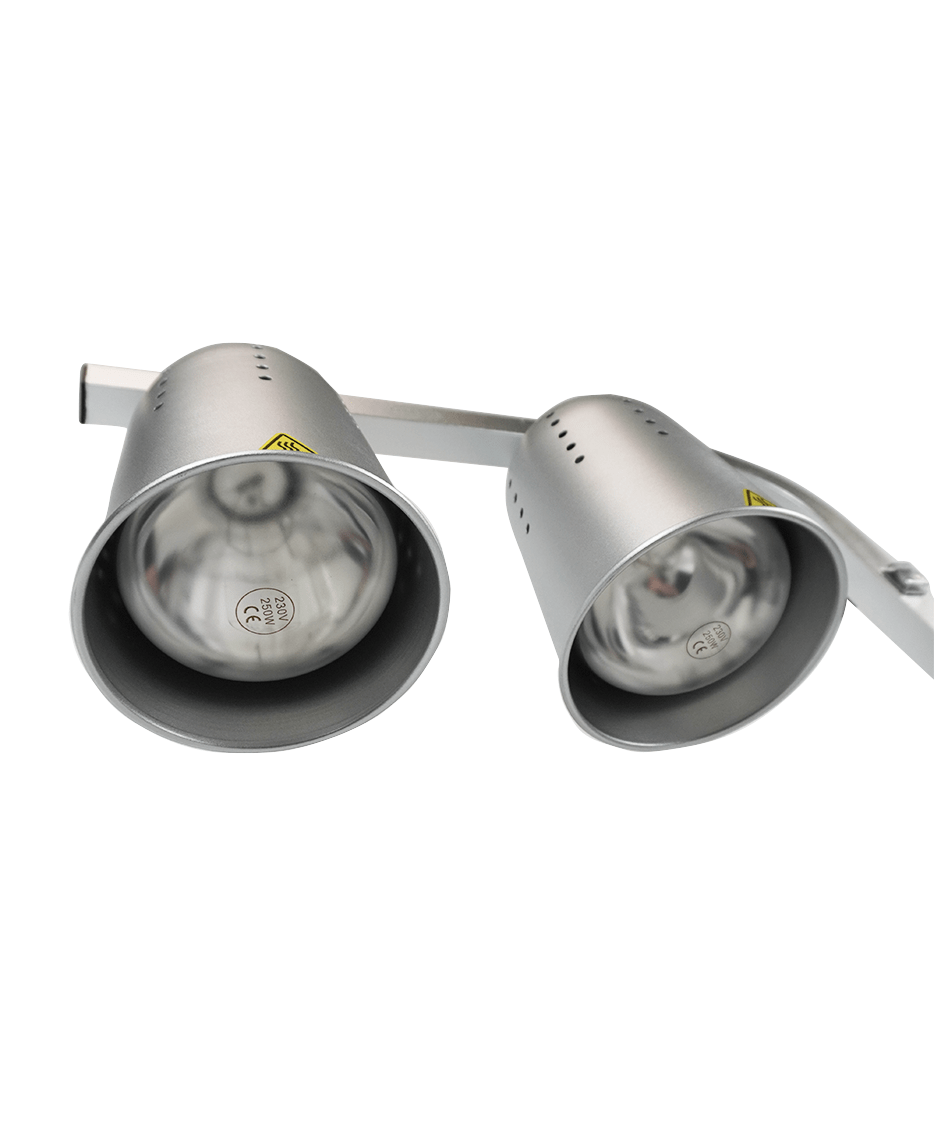 Lampe Chauffant Argent