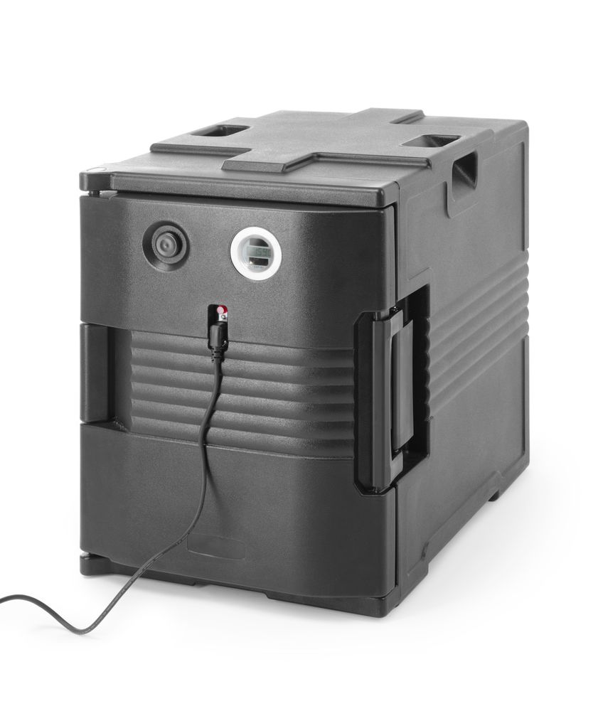 Conteneur isotherme avec fonction chauffante - traiteur - AmerBox - GN 1/1 - 220-240V/200W - 477x680x(H)620mm
