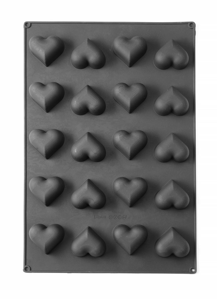 Moule en silicone COEUR - 570x375x(H)35mm