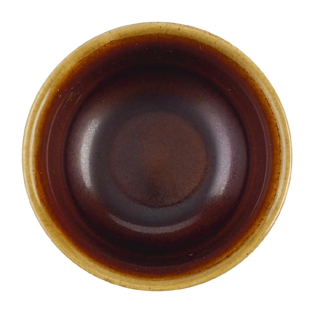 Churchill Nourish Tokyo Schwarzer Kochi-Dip-Topf, 40 x 69 mm, (12 Stück)