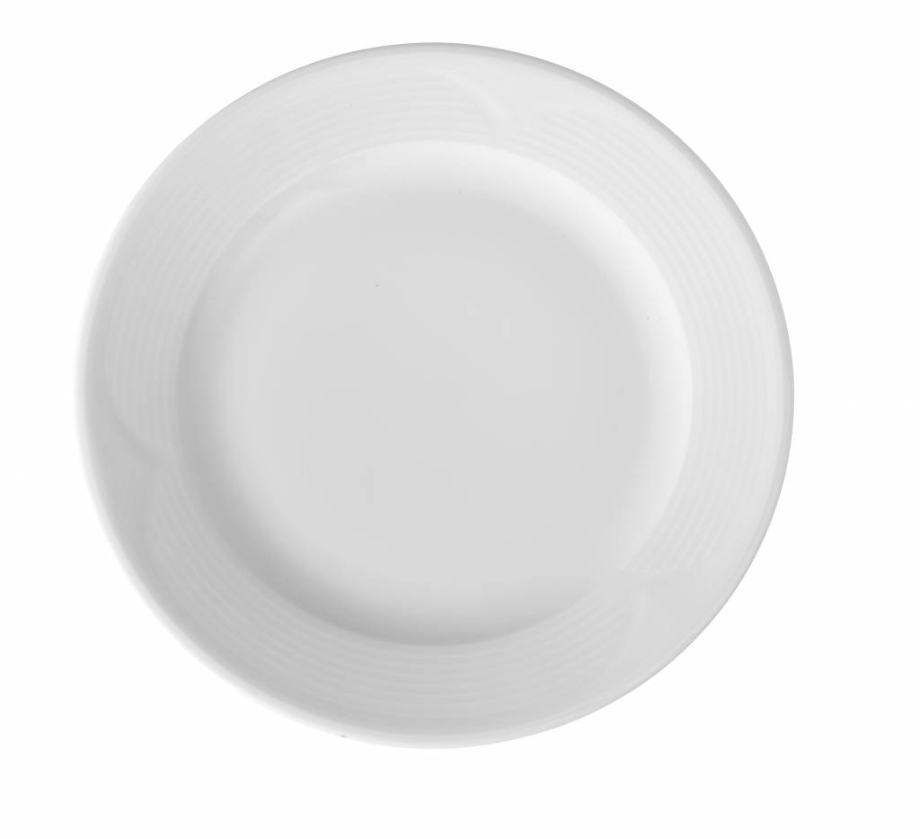 Assiette Plate SATURN - Porcelaine Blanche - Ø200mm