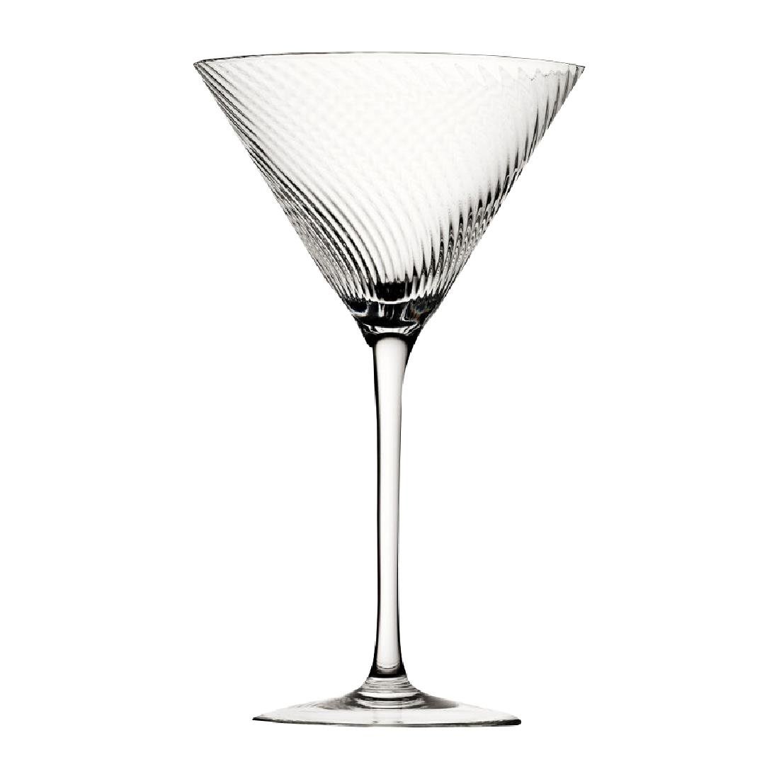 Verres à martini Twisted Hayworth Utopia 300 ml (lot de 6)