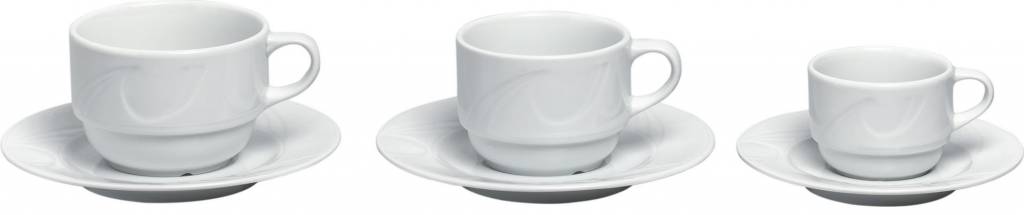 Kaffeetasse Karizma | Porzellan Weiß | 170ml