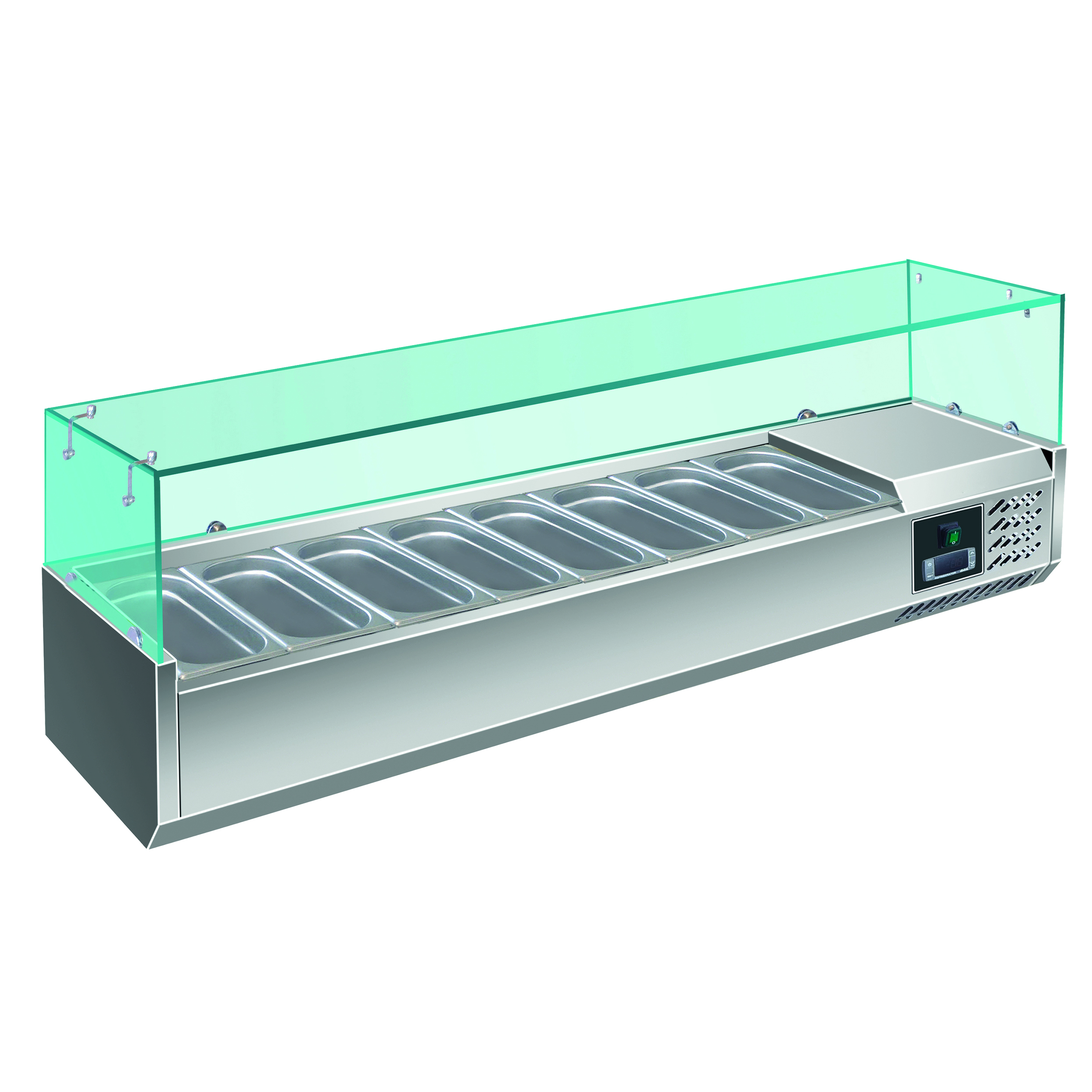 Vitrine réfrigérée de table modèle EVRX 1800/380