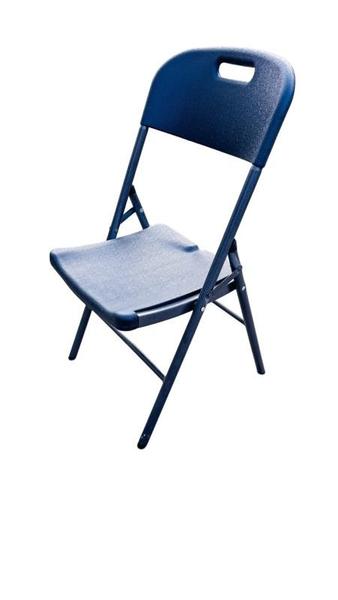 Klapstoel Zwart – 160 kg belastbaar - Zwart