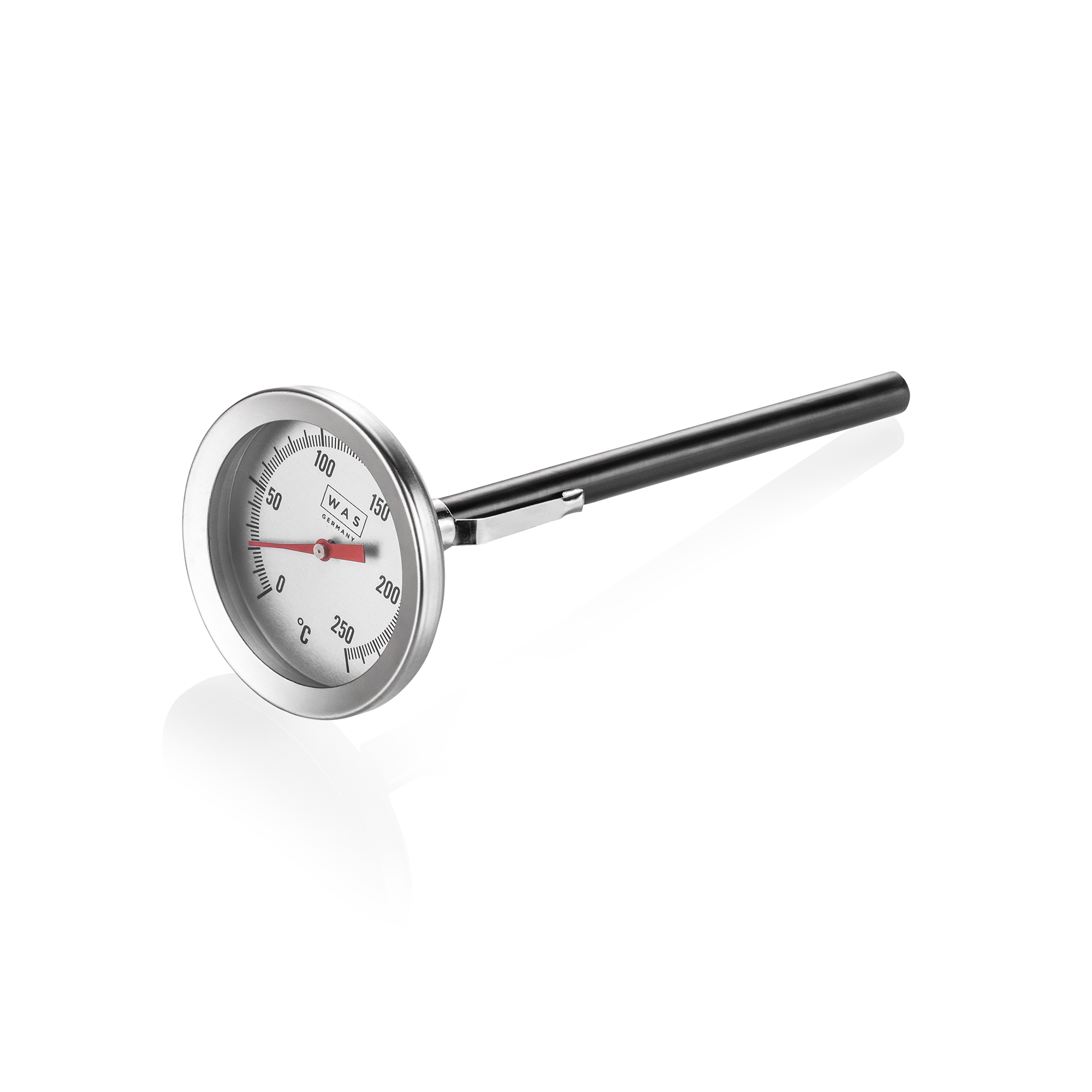Insteekthermometer, Ø 5 cm, roestvrij staal